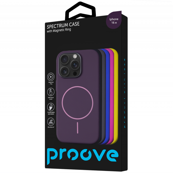 Proove Spectrum Case with Magnetic Ring iPhone 16e - Photo 2